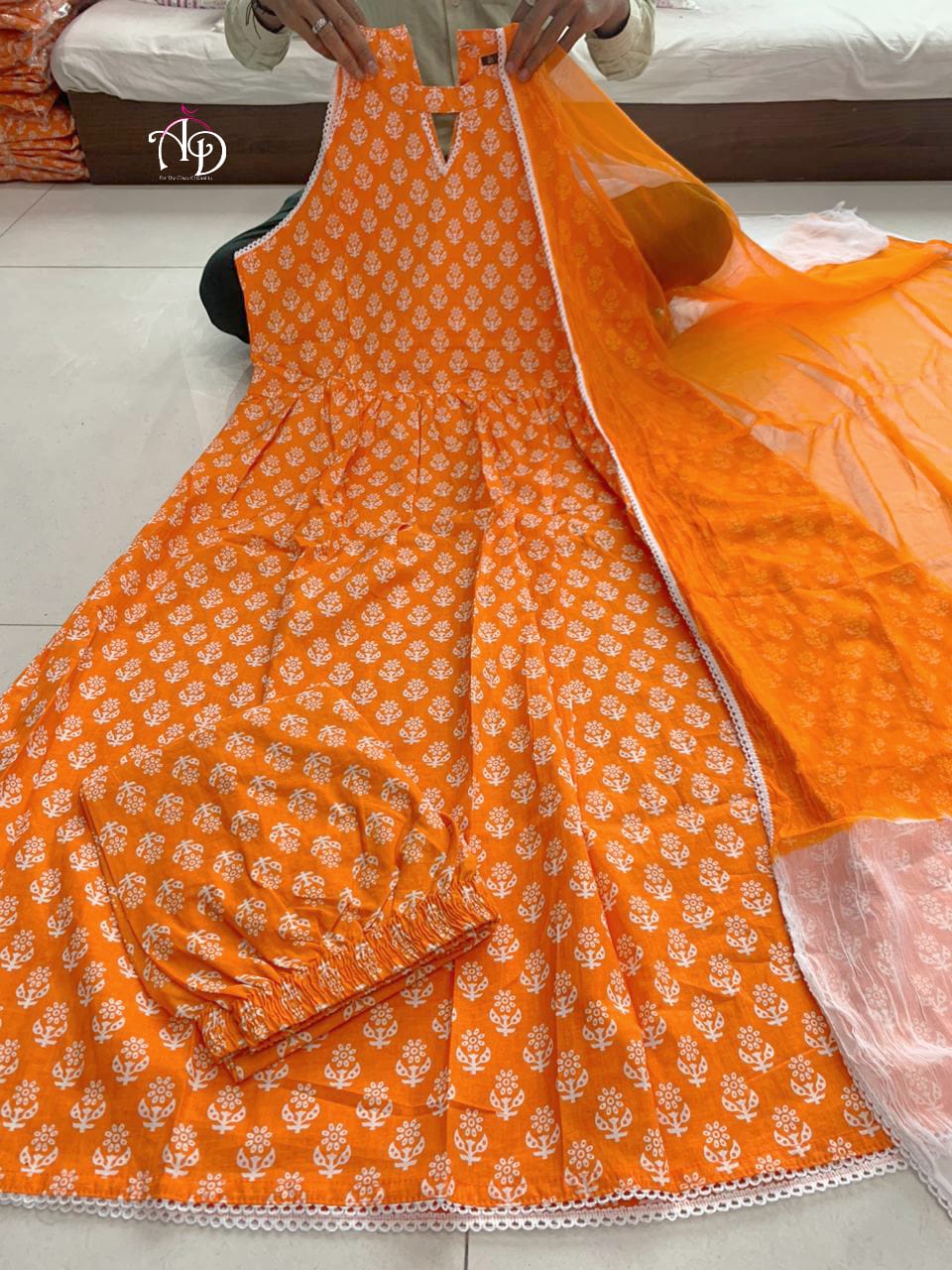 New Set Pure Cotton 60'60 kurta pant set