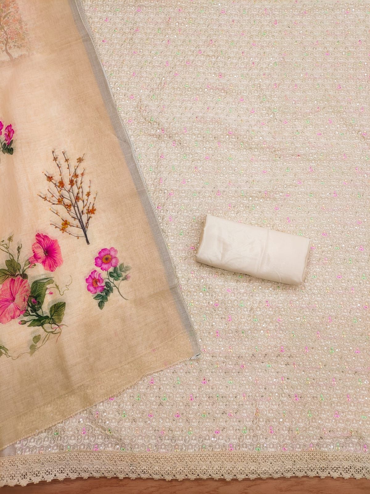 Malti Color Hevy Modal Embroidery Dress Material