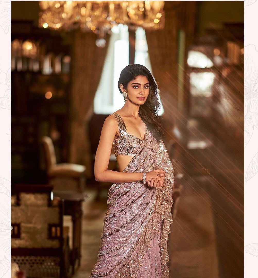 Wedding Function New Bollywood Designer Special Soft Net Saree With Ba