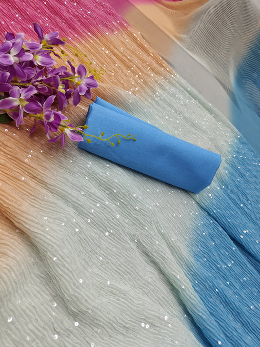 Luxurious Soft Georgette Fabric saree