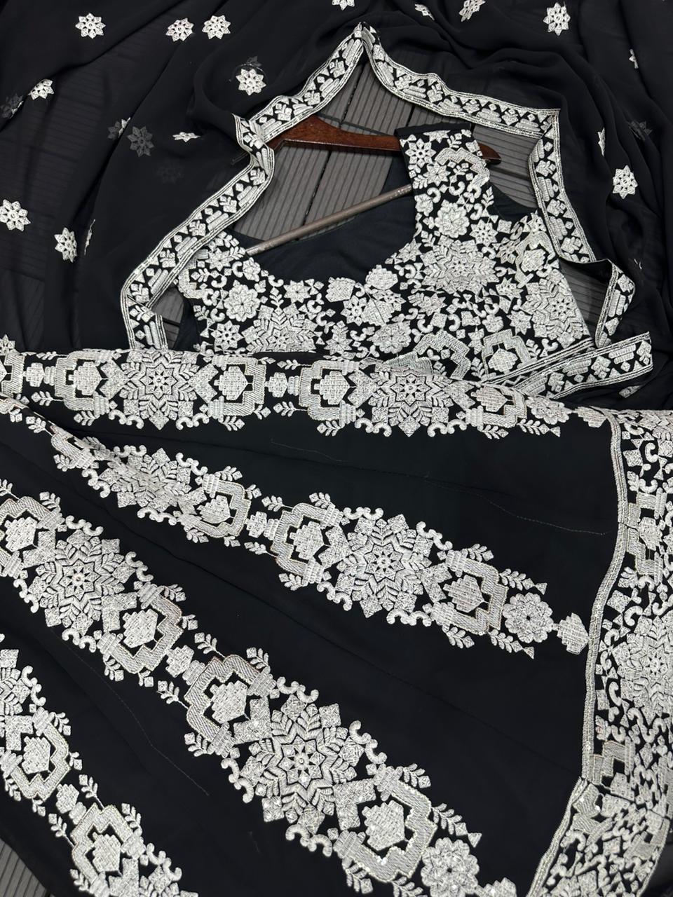 Glamorous Georgette Lehenga Set: Elevate Your Style!