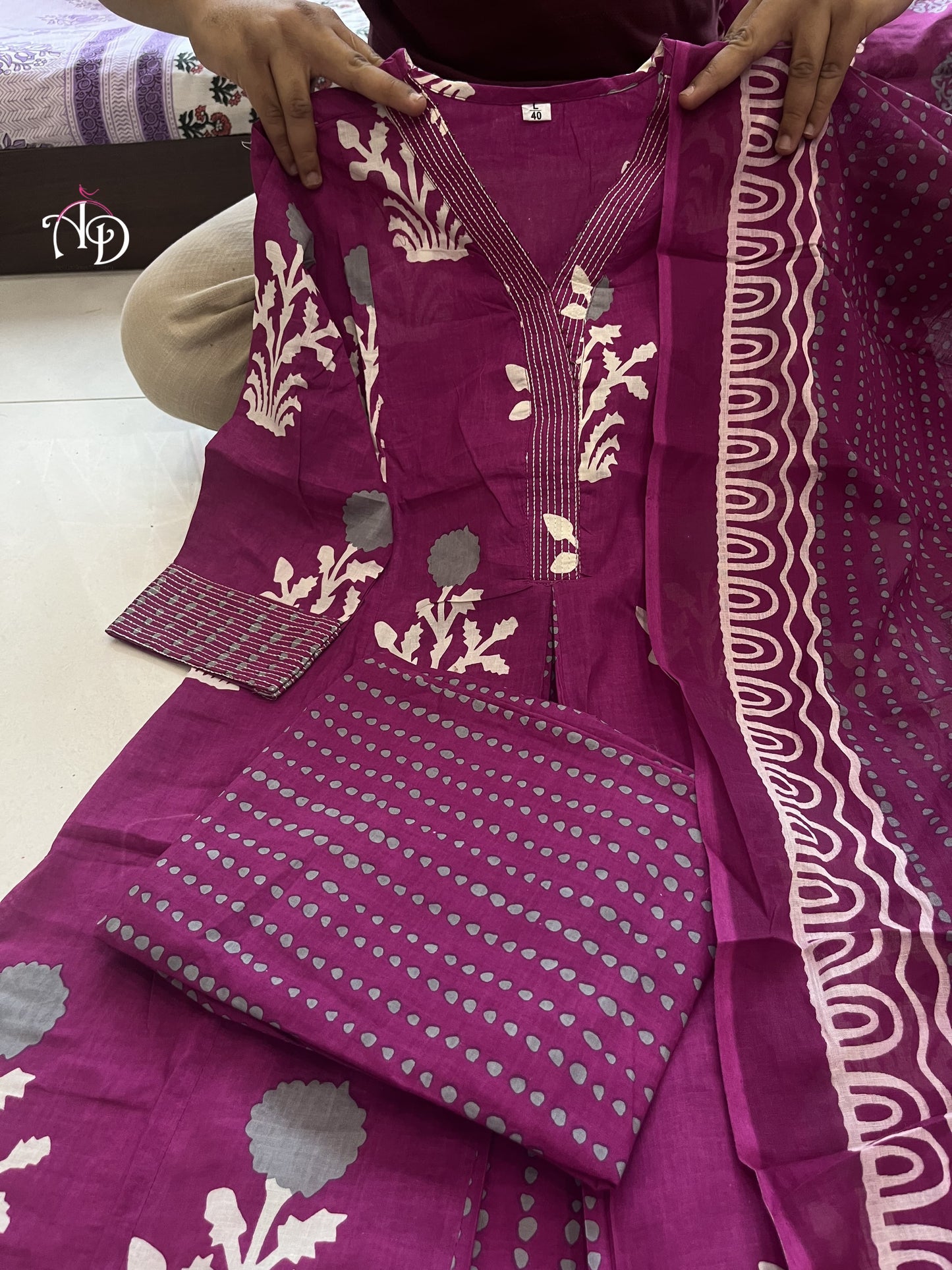 Elevate Your Style with Cotton Kurta Set for Women