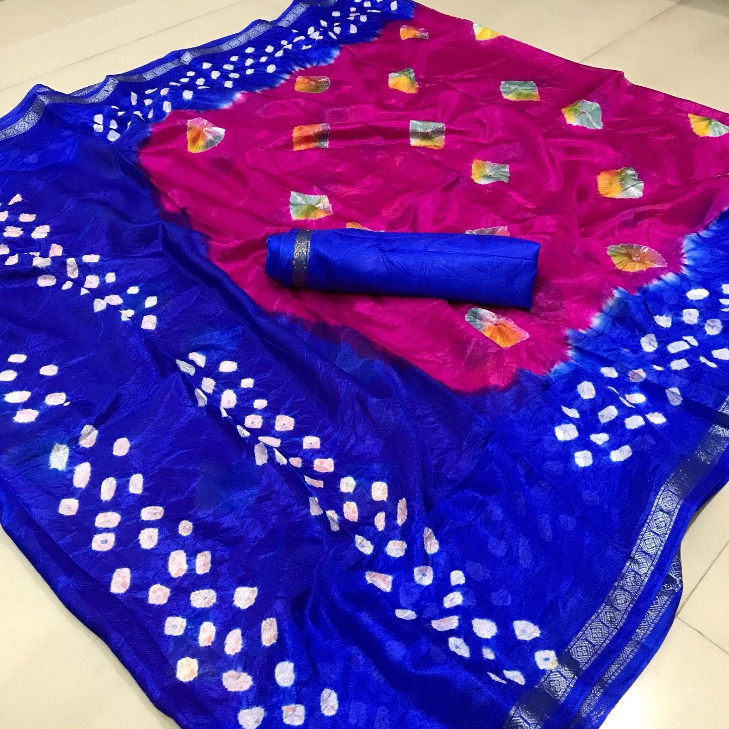 Embrace Timeless Elegance with Bandhani Silk