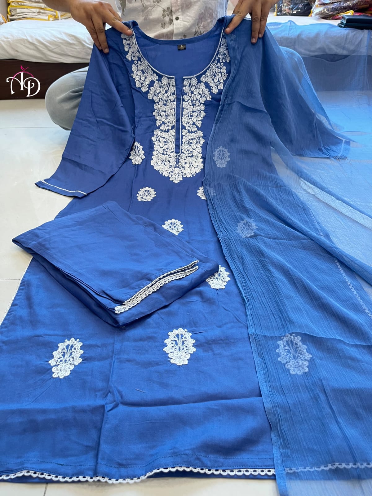 Elevate Your Style with Pure Heavy Reyon Kurti Set