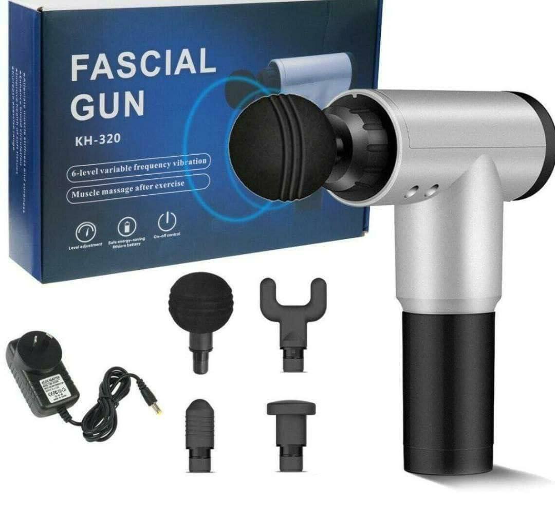 krenz Fascial Relaxer Massage Gun Powerful Handheld Massager Machine for Deep Muscle Fascial Relaxer Massage And Pain Relief Massage Gun, Massager (Multicolor)