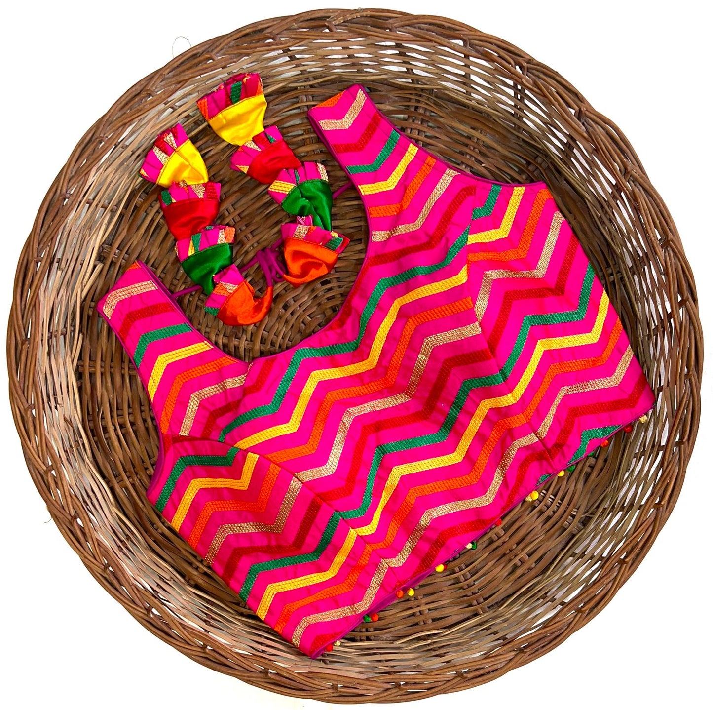 BLOUSE DESIGN GOKUL 2 - Dharti Bandhani