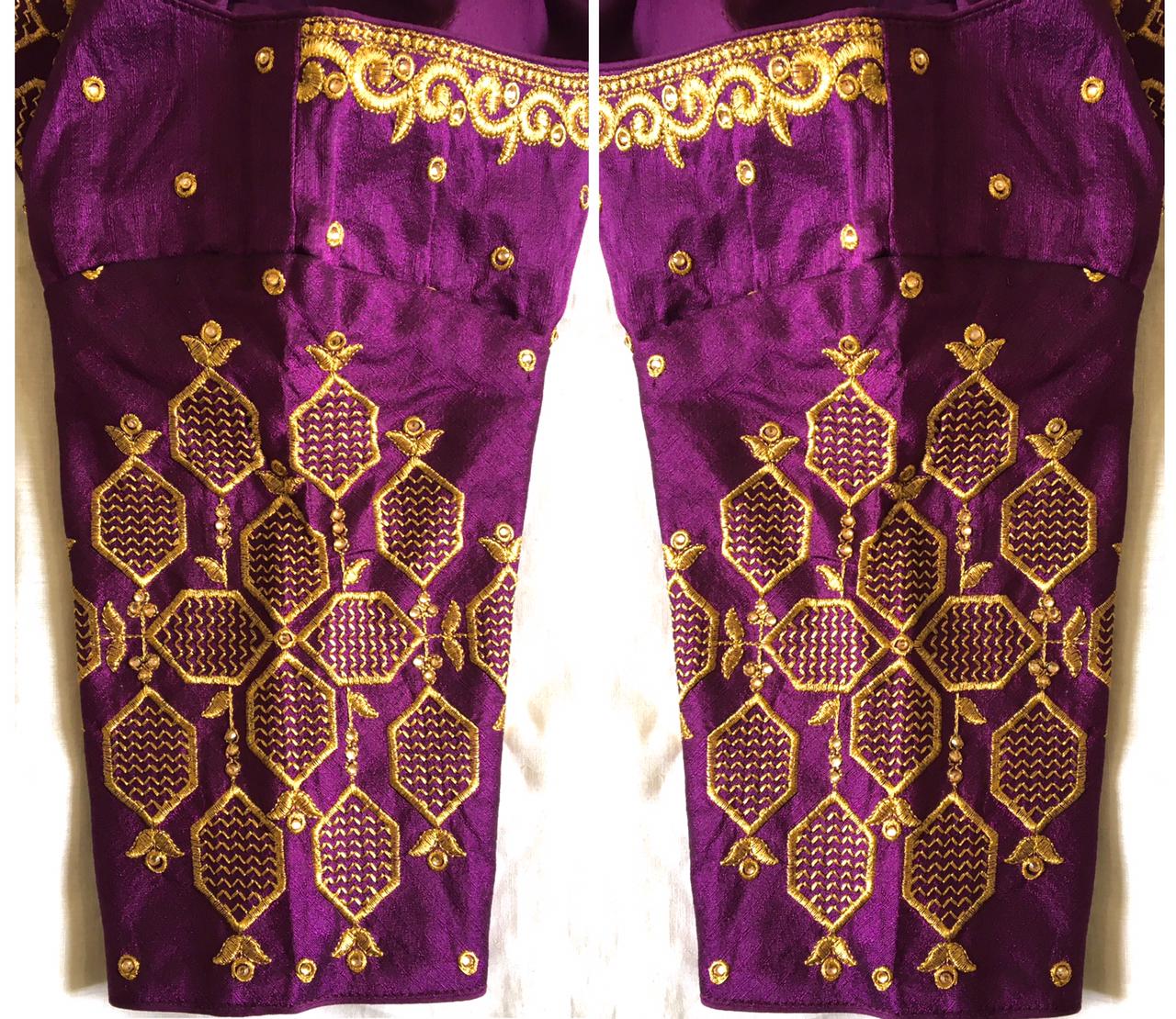 BLOUSE DESIGN BARFI - Dharti Bandhani