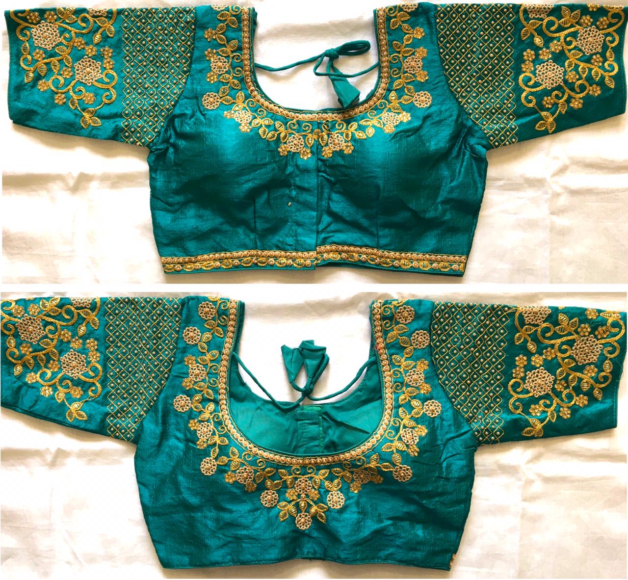 BLOUSE DESIGN SAWARIYA - Dharti Bandhani