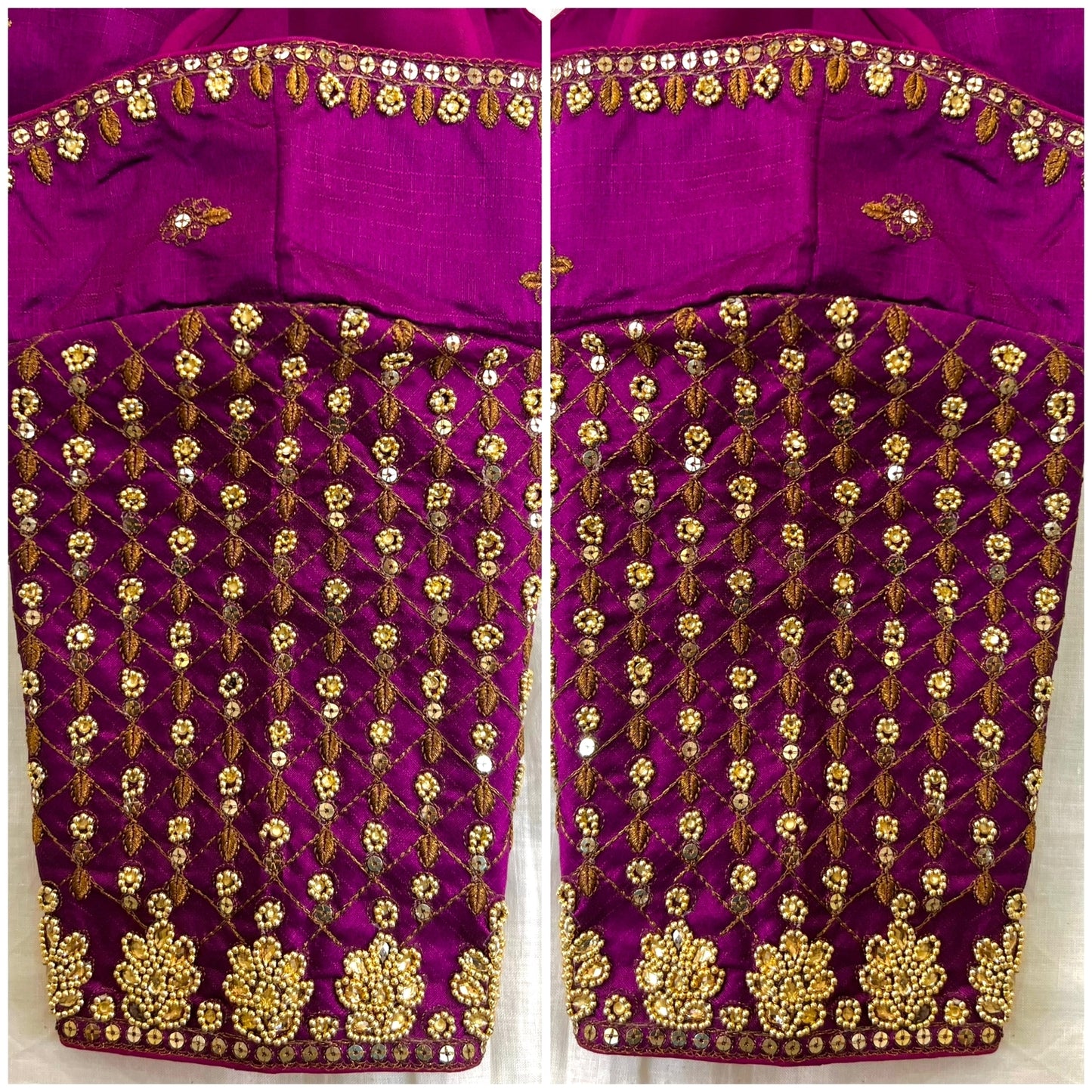 BLOUSE DESIGN MAGGAM - Dharti Bandhani