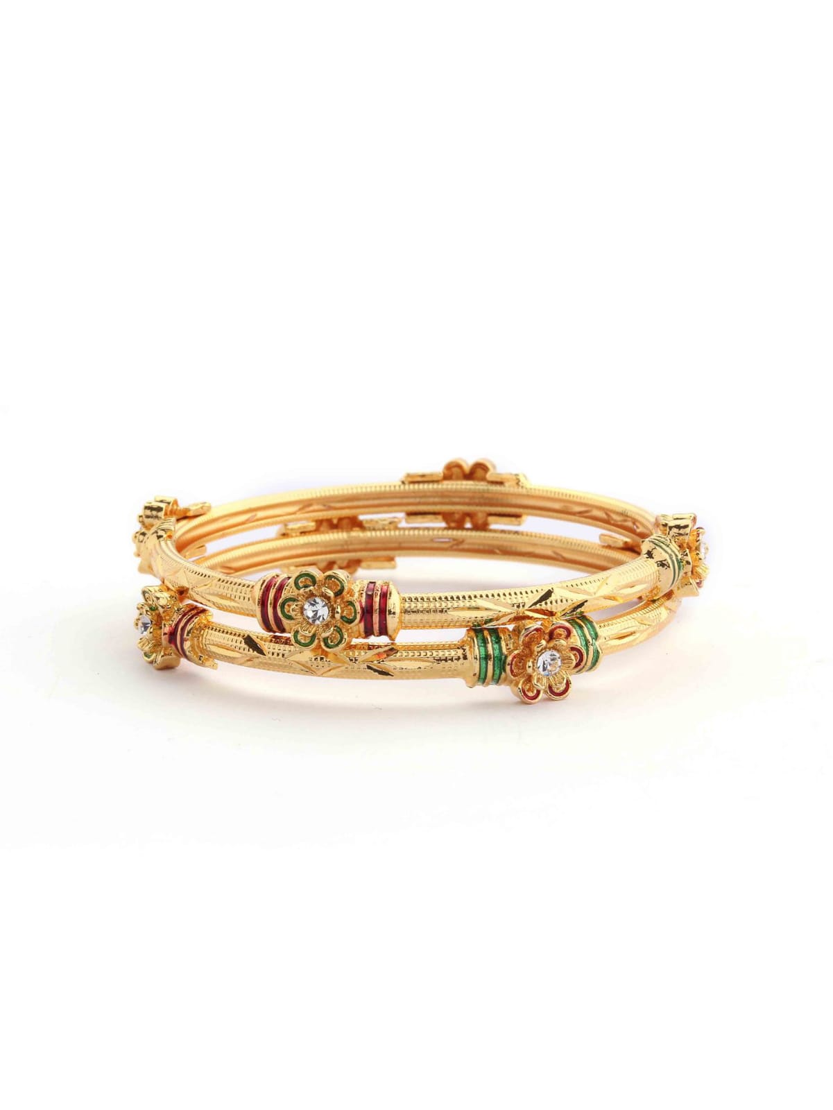 Gold Plated Bangles for Women's & Girl's