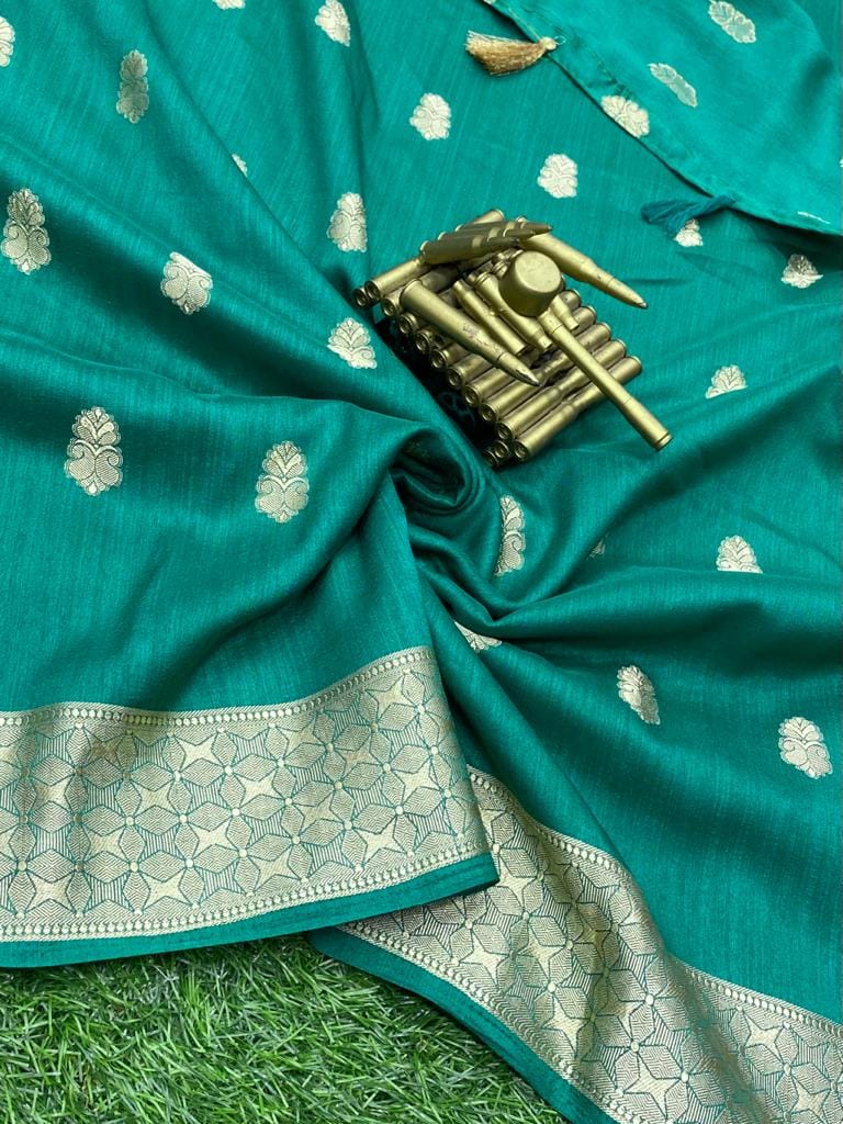 Cotton With This Designer Saree.