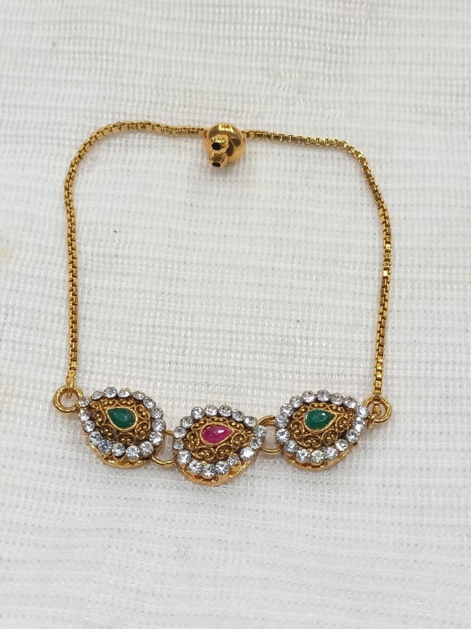 Elegant Rose Gold Crystal Charm Bracelet for Girls and Womenor Girls and Women