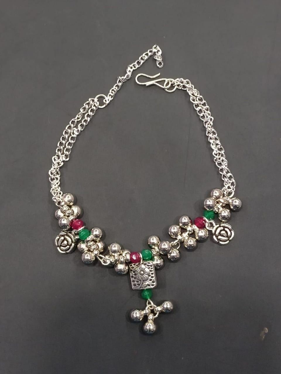 New Peora Jolly Charms 925 Sterling Silver Plated Charm Bracelet for Girls & Women