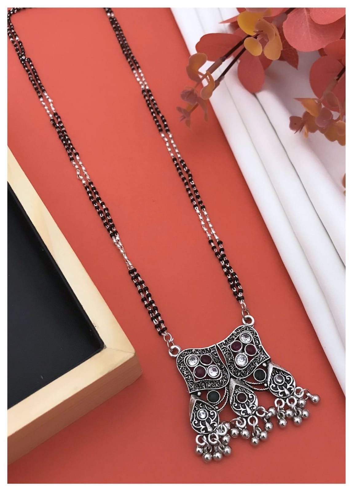 New Silver Plated Mangalsutra| Gift Women & Girls