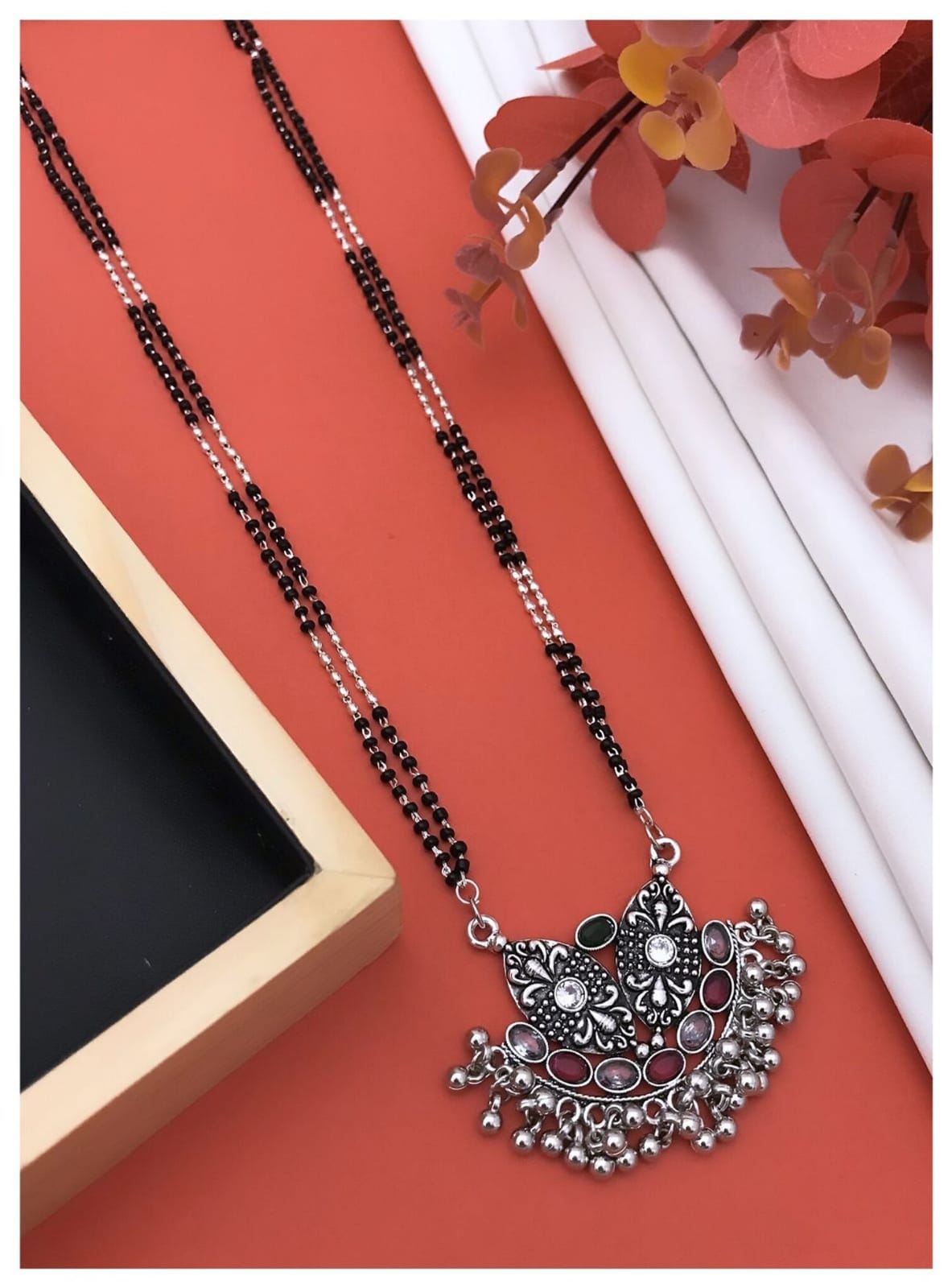 New Dokiya Mangalsutra Designs Silver Plated Brass