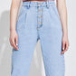 Women Regular Mid Rise Light Blue Jeans