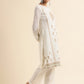 Embrace Timeless Elegance with Off-White Pakistani Suit