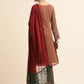 Embrace Elegance with Brown Pakistani Suit for Women