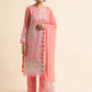 Pakistani Suit Design: Embrace Elegance in Peach