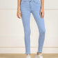 Sky Blue Women Skinny High Rise White Jeans