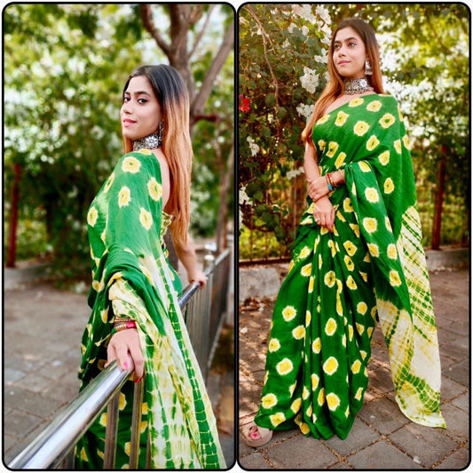 Summer Collection New Bandhani Saree