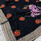 Soft Vichitra Silk Fabric With Designer  Threaded Work Along With Designer Sequence