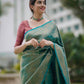 Soft Lichi Silk  Saree