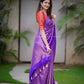 Soft Lichi Silk  Saree