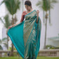 Soft Lichi Silk  Saree