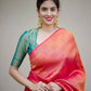 Soft Lichi Silk  Saree