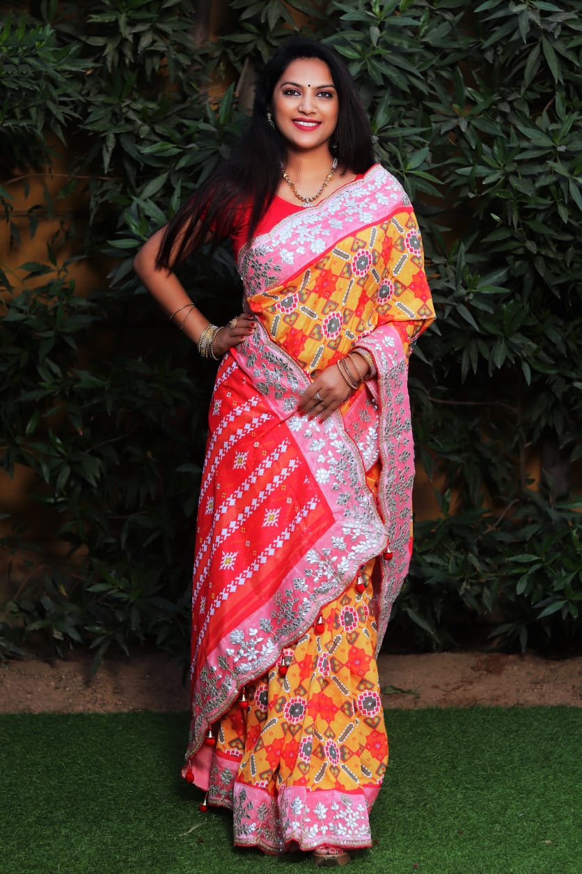 New Super Trending potola Silk Saree