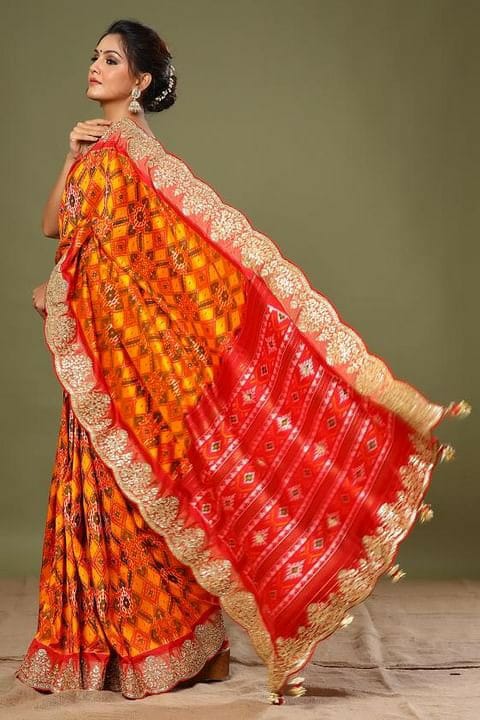 New Super Trending potola Silk Saree