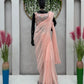 Beautiful Designer  Georgette And Sequence Work Saree