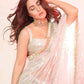 New Heavy  Nylone  Butterfly  Net  Saree