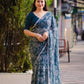 Printed Weightless Georgette Saree With Blouse