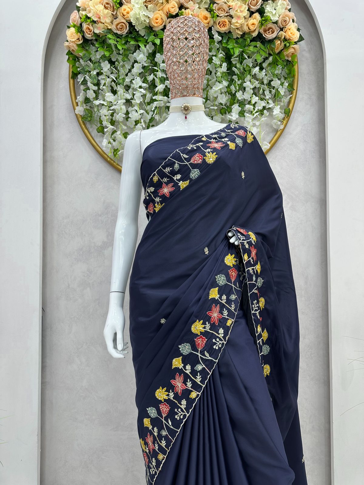 Beautiful Designer Silk febric Saree