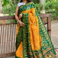 Pure Bandhej silk  Saree