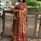 Pure Bandhej silk  Saree