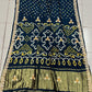 New  Hand Block Ajrakh And Original  Bandhani Saree