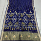 New  Hand Block Ajrakh And Original  Bandhani Saree