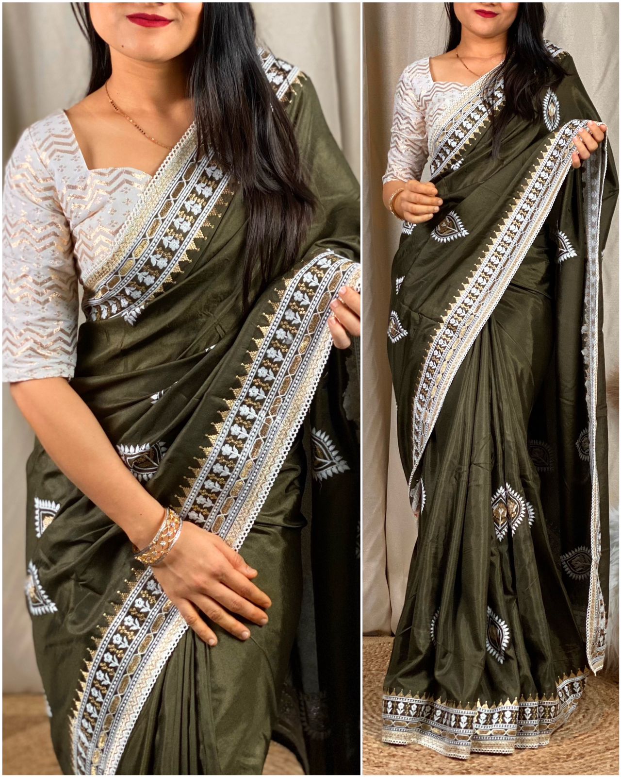 New Georgette Designer Saree