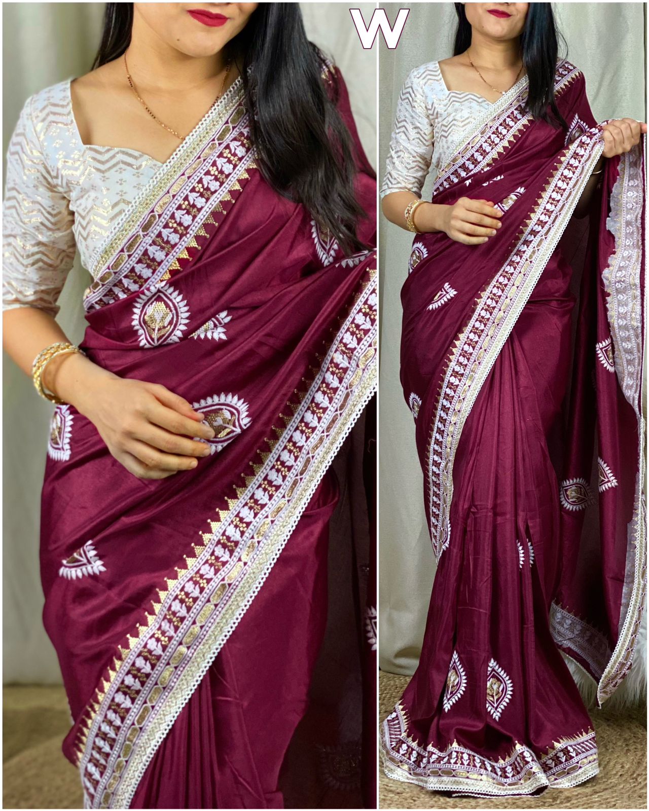 New Georgette Designer Saree