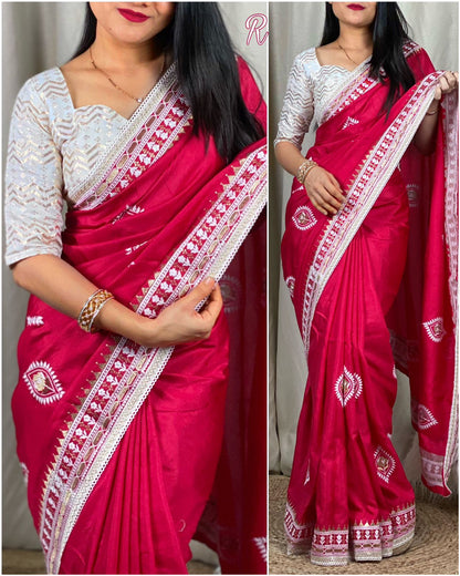 New Georgette Designer Saree