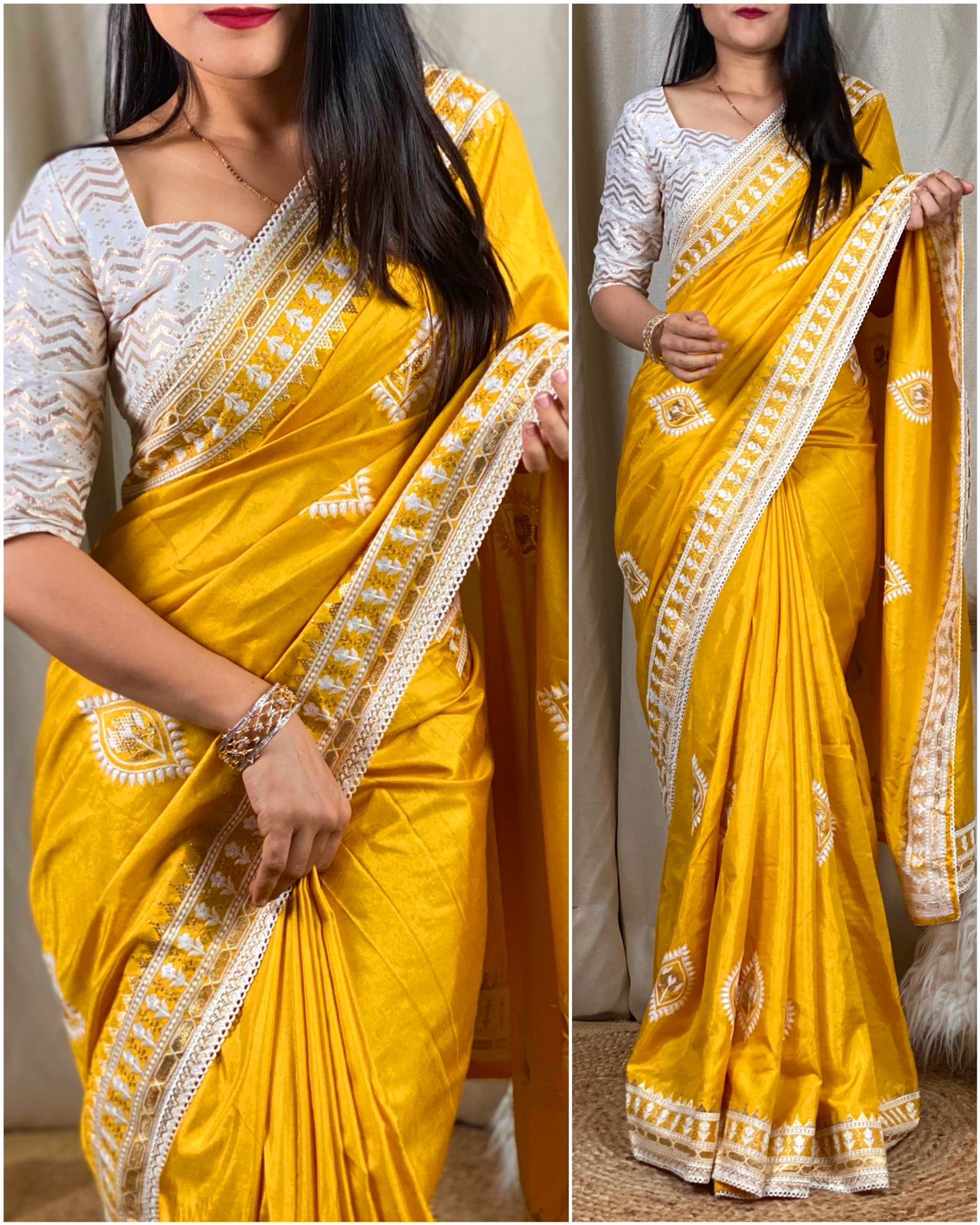 New Georgette Designer Saree