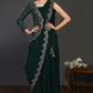 Georgette Pre-draped Palazzo Saree Set