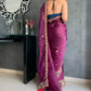 Heavy Kasturi Silk Georget Saree