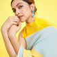 Deepika Padukon Yellow Designer Saree | Sabyasachi Georgette Print Sari