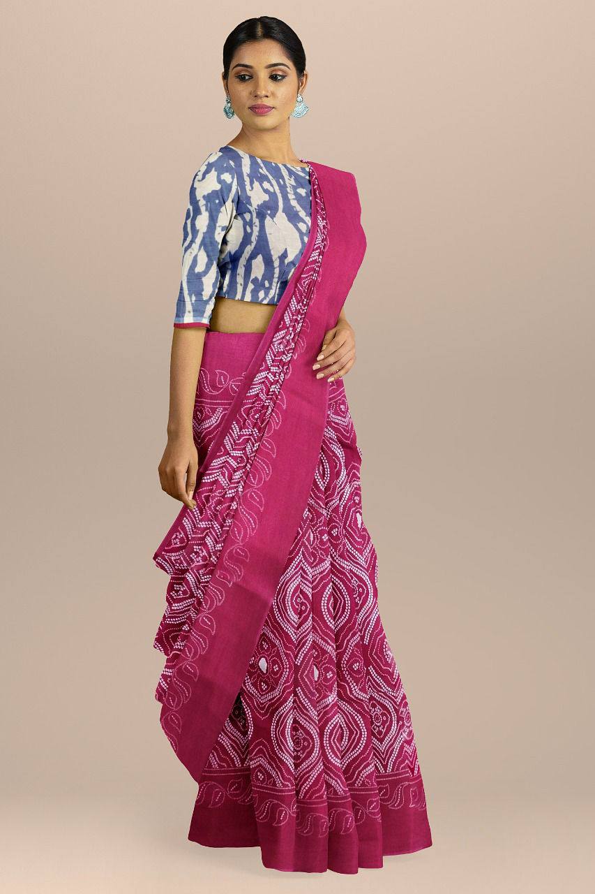 Casual Printed Cotton Saree