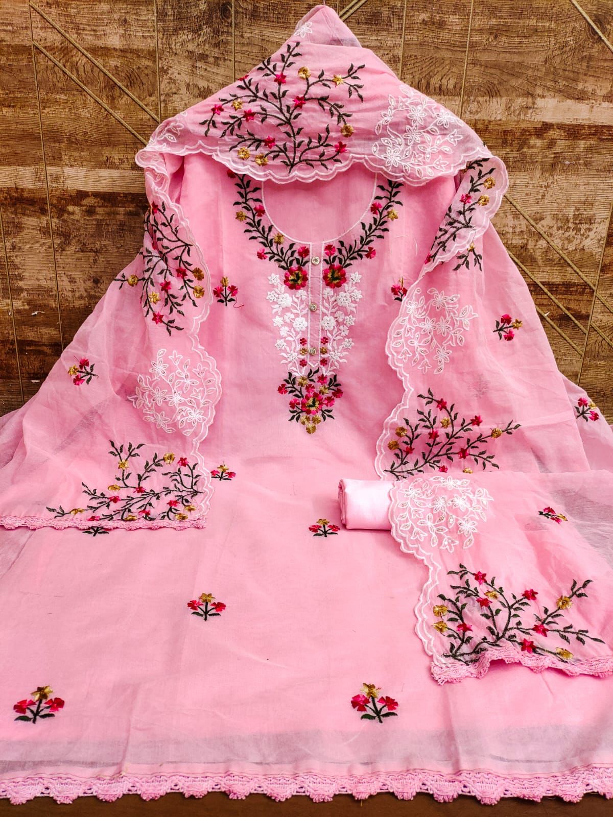 Chanderi dress materials