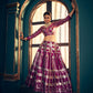 Latest Timo Silk lahengha-Choli